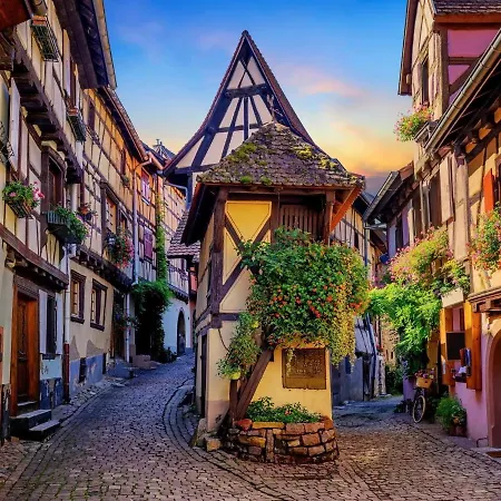 Privative Sur La Route Des Vins Tv Parking Box Velo Bike Quarto em Acomodações Particulares