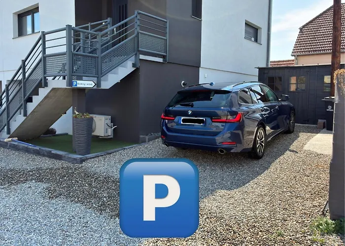 Homestay szállás Cosy Avec Petit-dejeuner Inclus Parking Prive & Box Velo Sur La Route Des Vins *